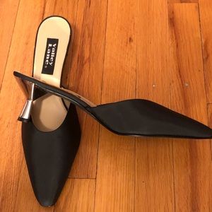 Black dress mule - never worn
